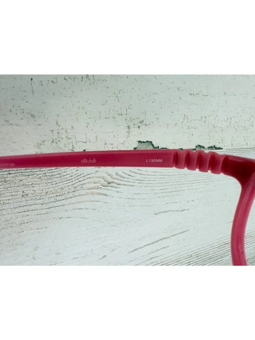 Dilli Dalli Kids Eyeglasses Frames TUTTI FRUTTI Raspberry Pink Rubber 44-13-130